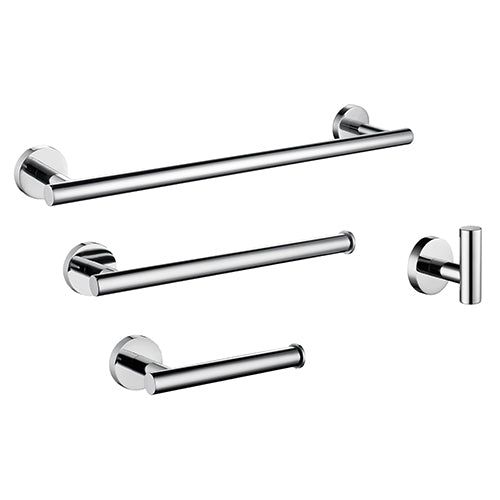 Elegante 4 Piece Bathroom Accessory Set - manufacturer photo