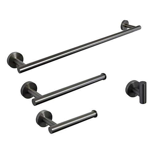 Elegante 4 Piece Bathroom Accessory Set - manufacturer photo