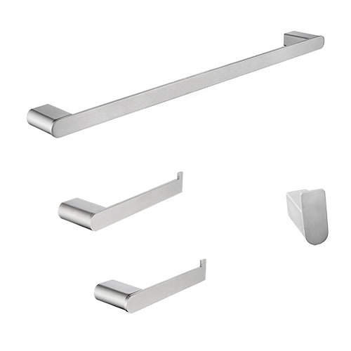 Timelyss 4 Piece Bathroom Accessory Set - manufacturer photo