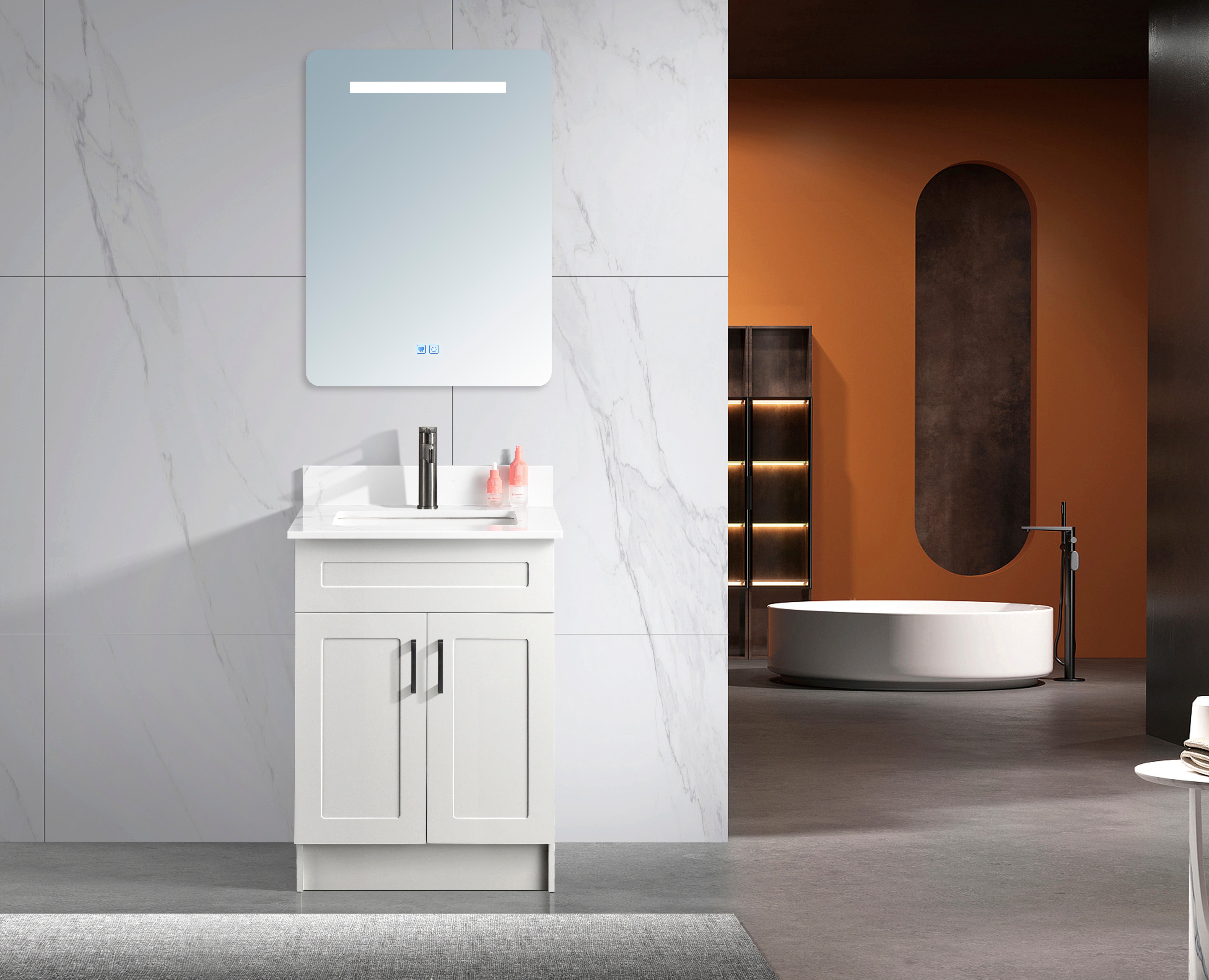 Classic Series 24” Freestanding Bathroom Vanity