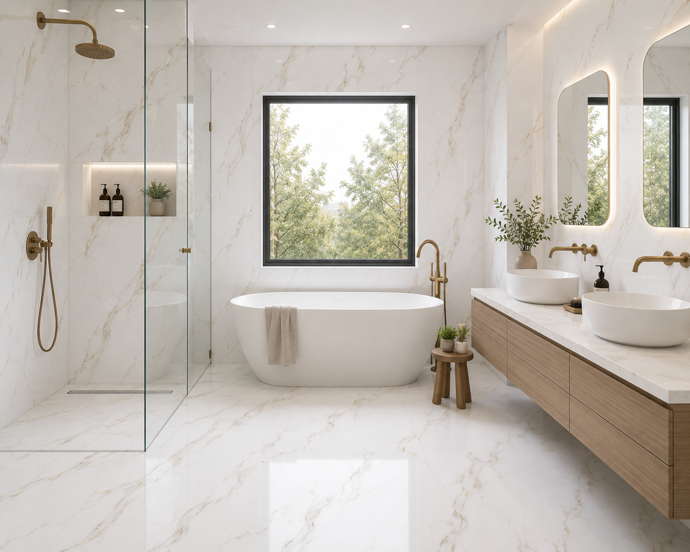 Satuario Acute 24" x 48" Porcelain Tile Classic Series