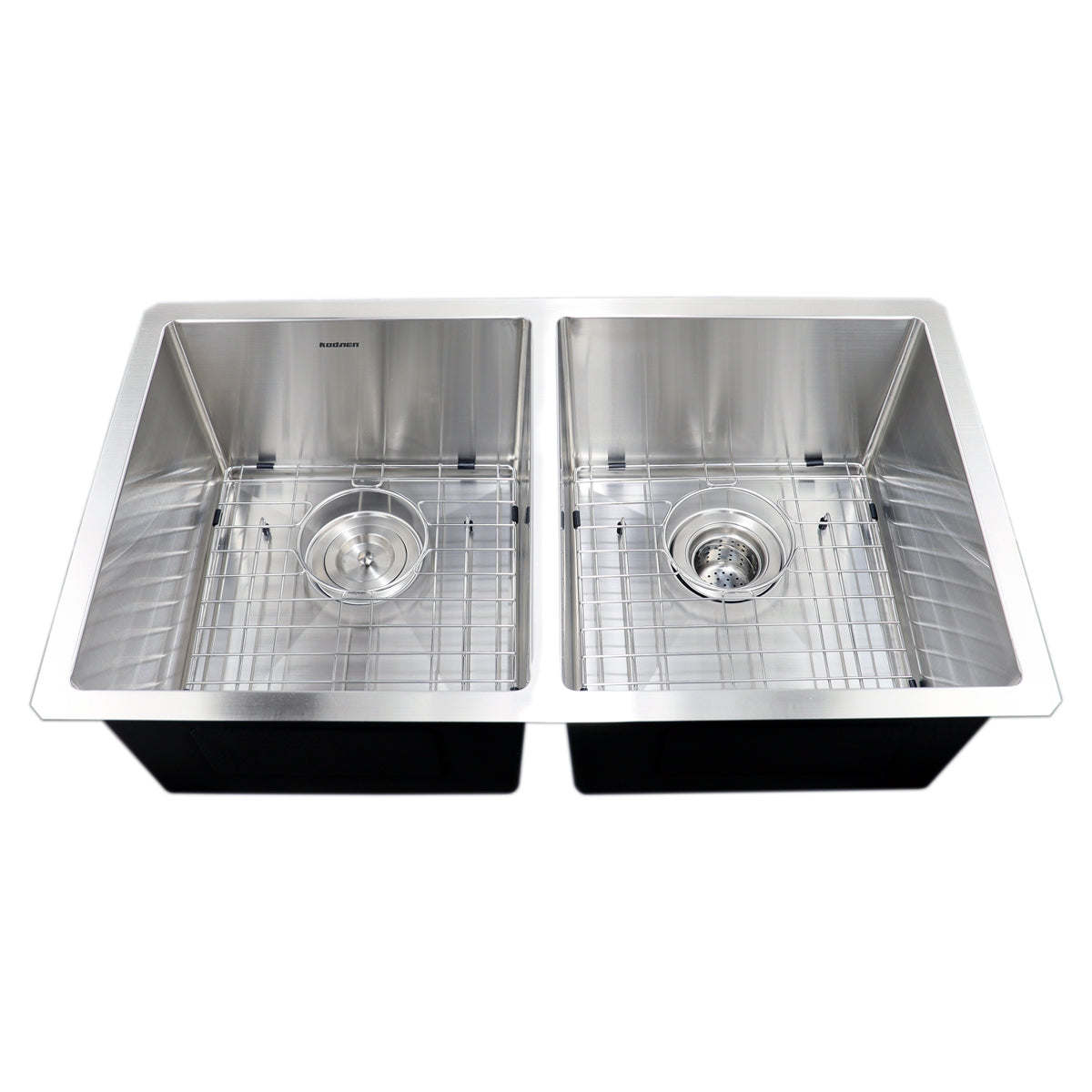 31 Inch Mission Double Bowl Undermount Kitchen Sink - manufacturer photo