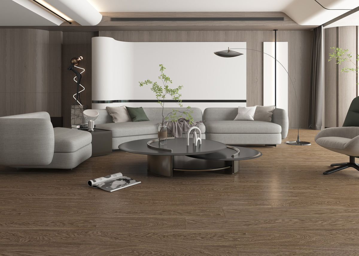 Woden Pisa ABC — 6 ½ Monte Rosa Collection Engineered Hardwood Flooring — room scene