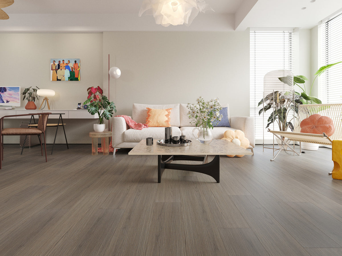 Woden 1201 Plain — 12 Collection Laminate Flooring — room scene