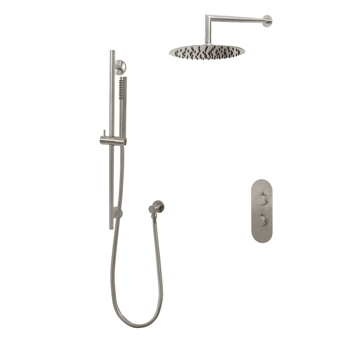 Kodaen 10-Inch NOHO Thermostatic Shower System with Sliding Hand Shower