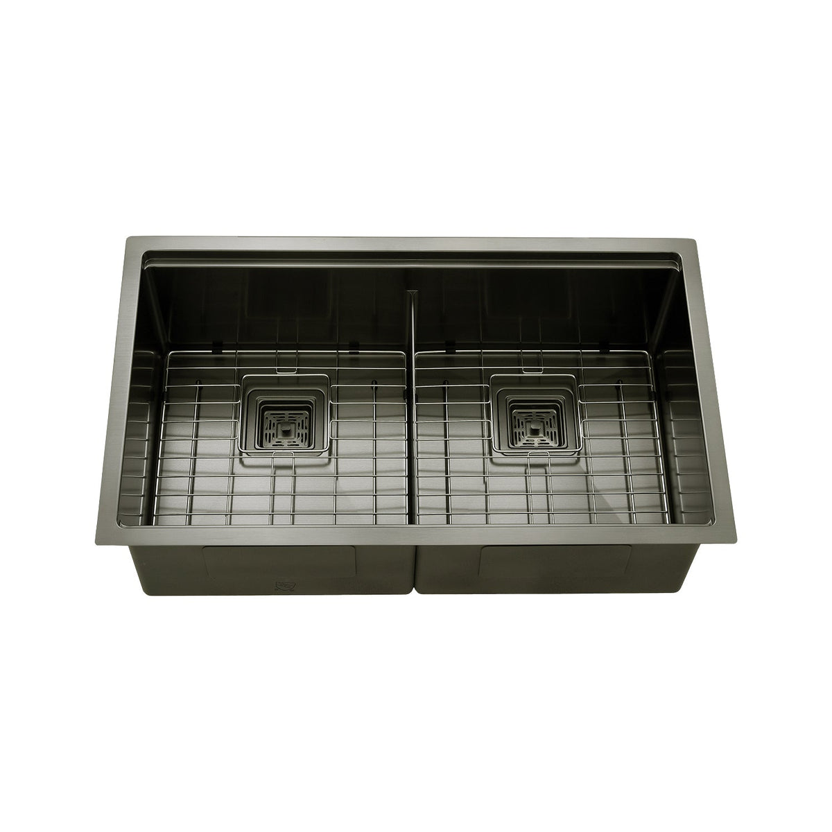 Kodaen 32-Inch Double-Bowl Stainless-Steel Workstation Kitchen Sink