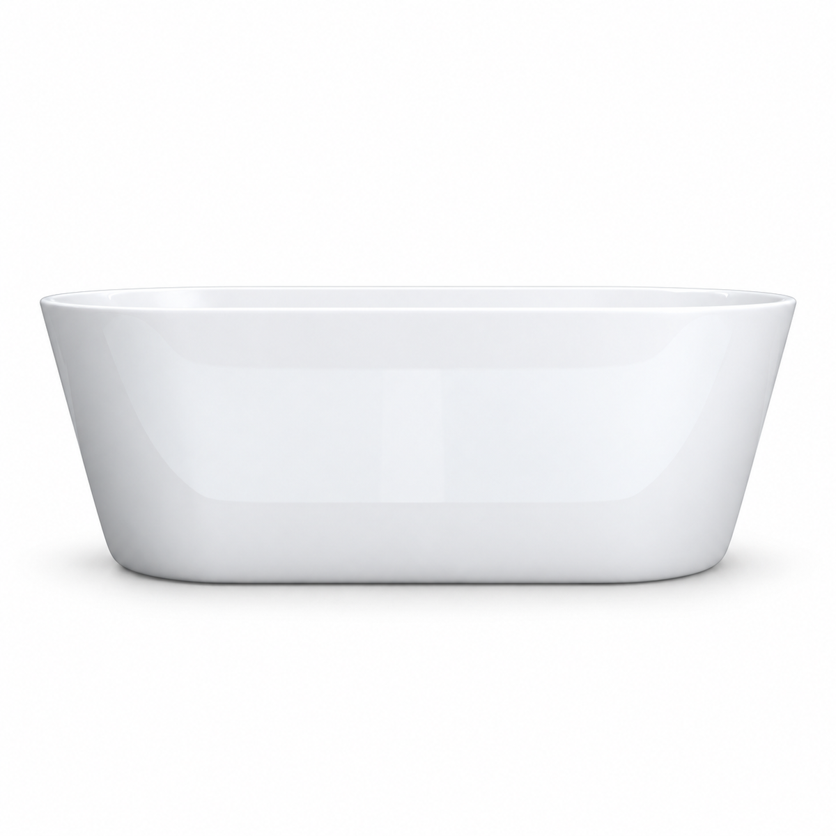 Kodaen AllureWhite freestanding bathtub — product only
