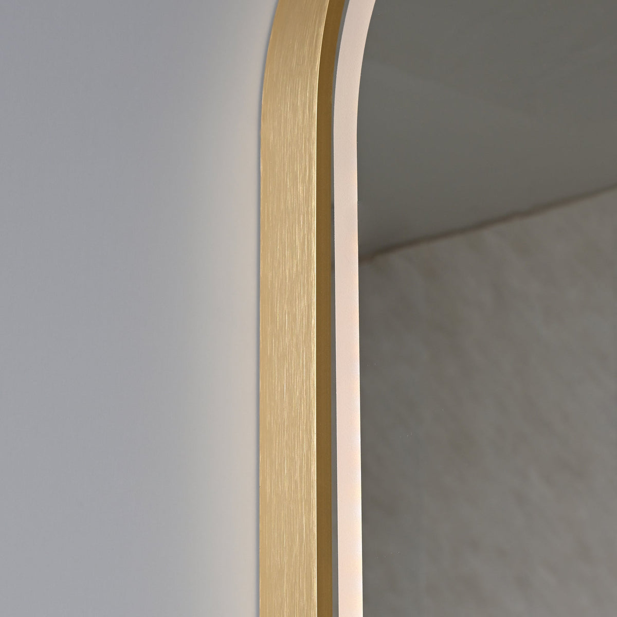 Kodaen Atomic Framed Front-Lit LED Bathroom Mirror