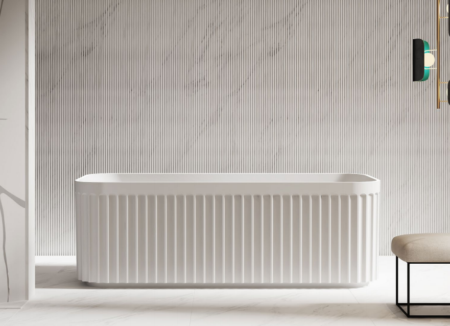 Kodaen Doric 59-Inch Freestanding Bathtub