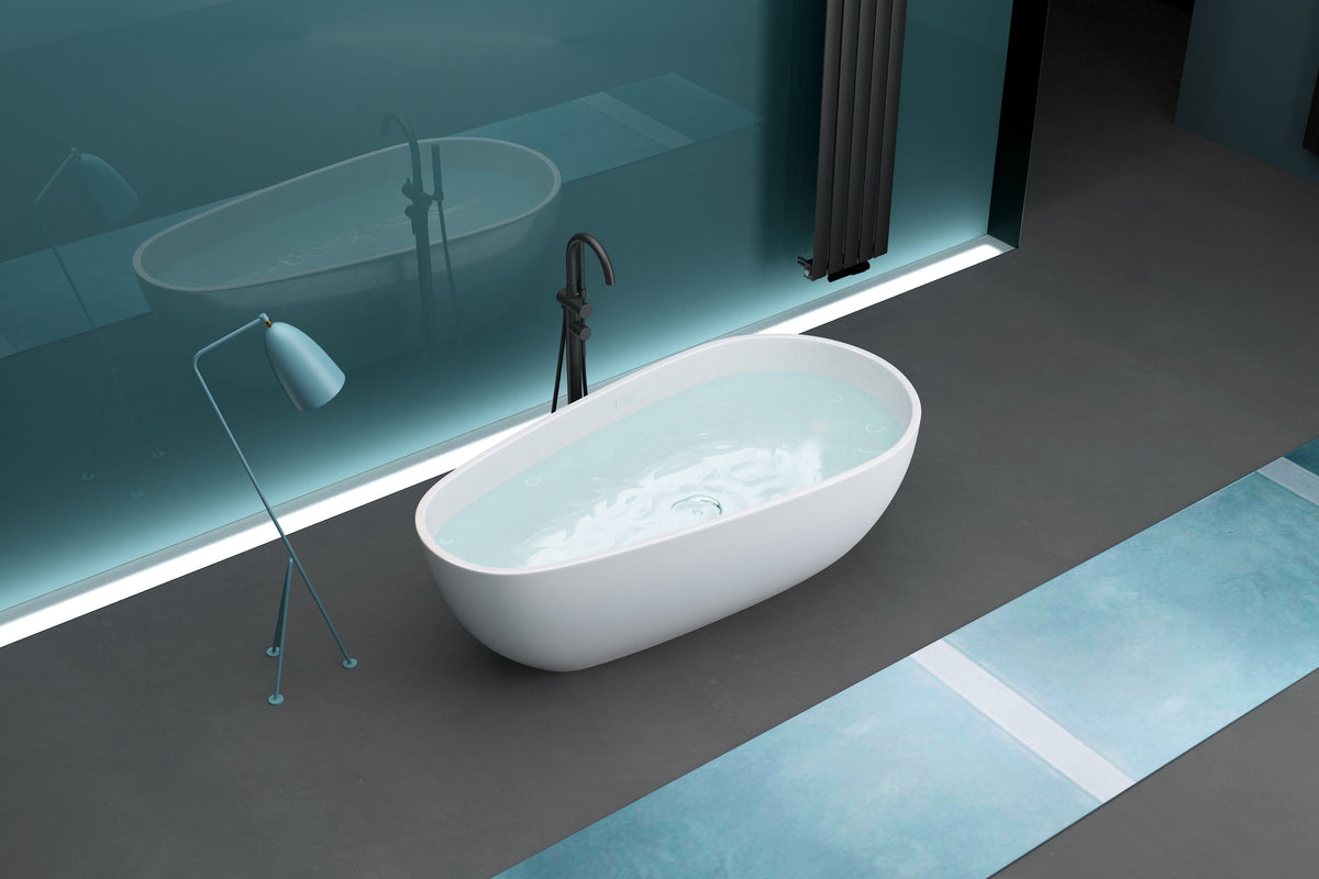 Kodaen Melon 66-Inch Freestanding Bathtub