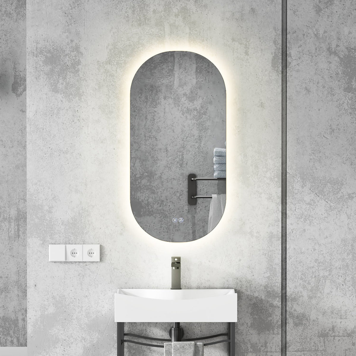 Kodaen Moderno Backlit LED Bathroom Mirror