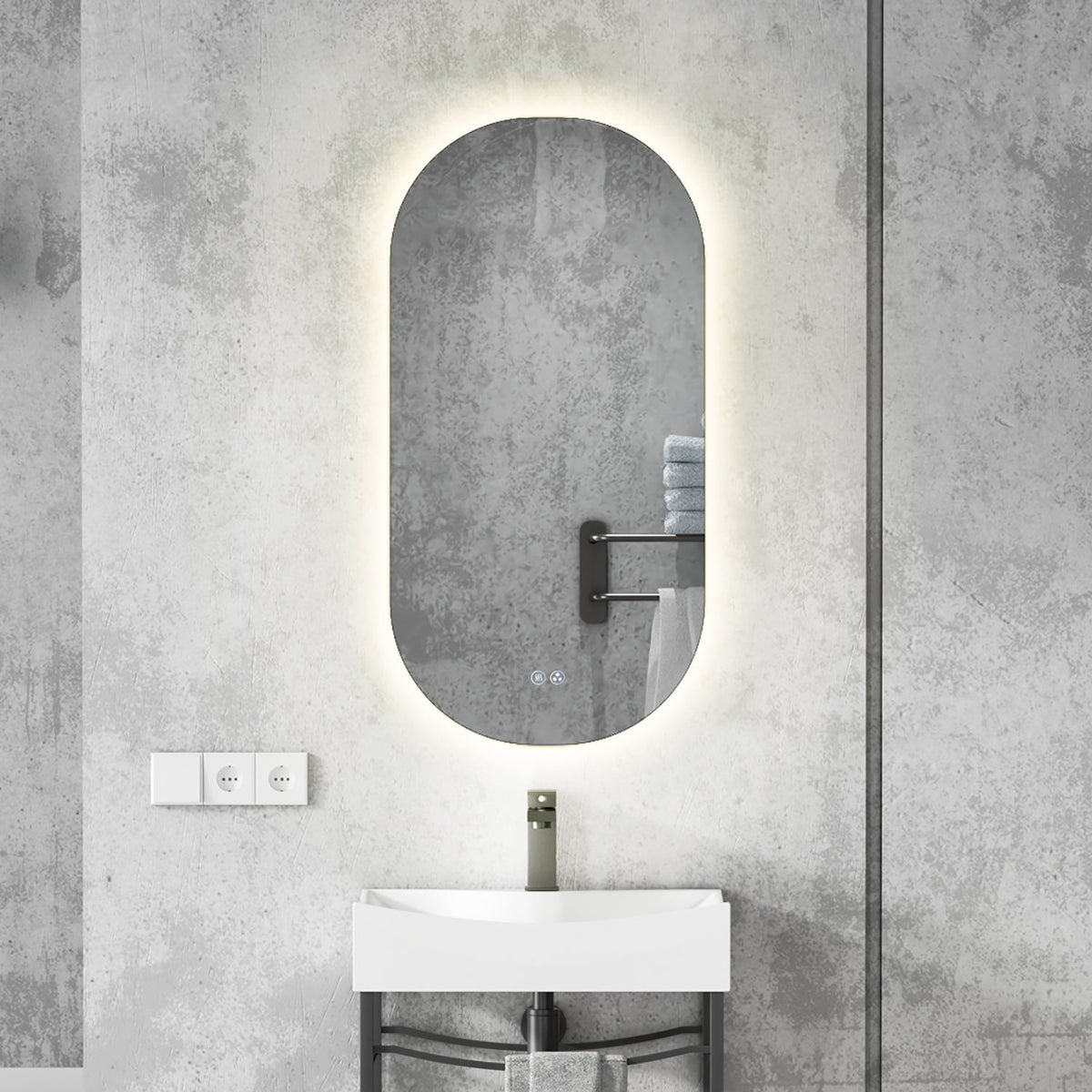 Kodaen Moderno Backlit LED Bathroom Mirror