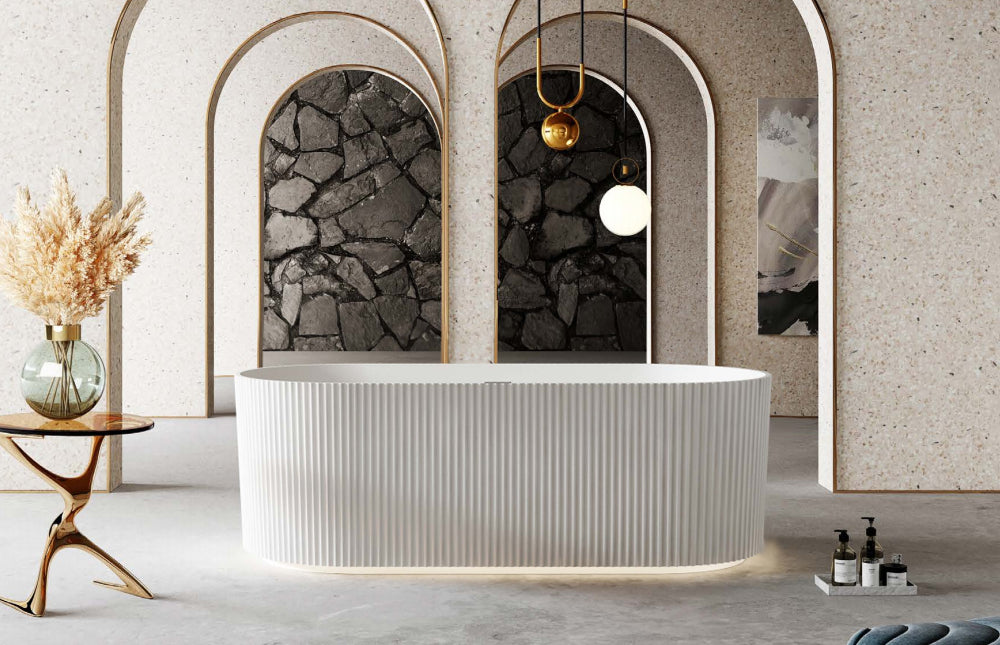 Kodaen Roman 59-Inch Freestanding Bathtub
