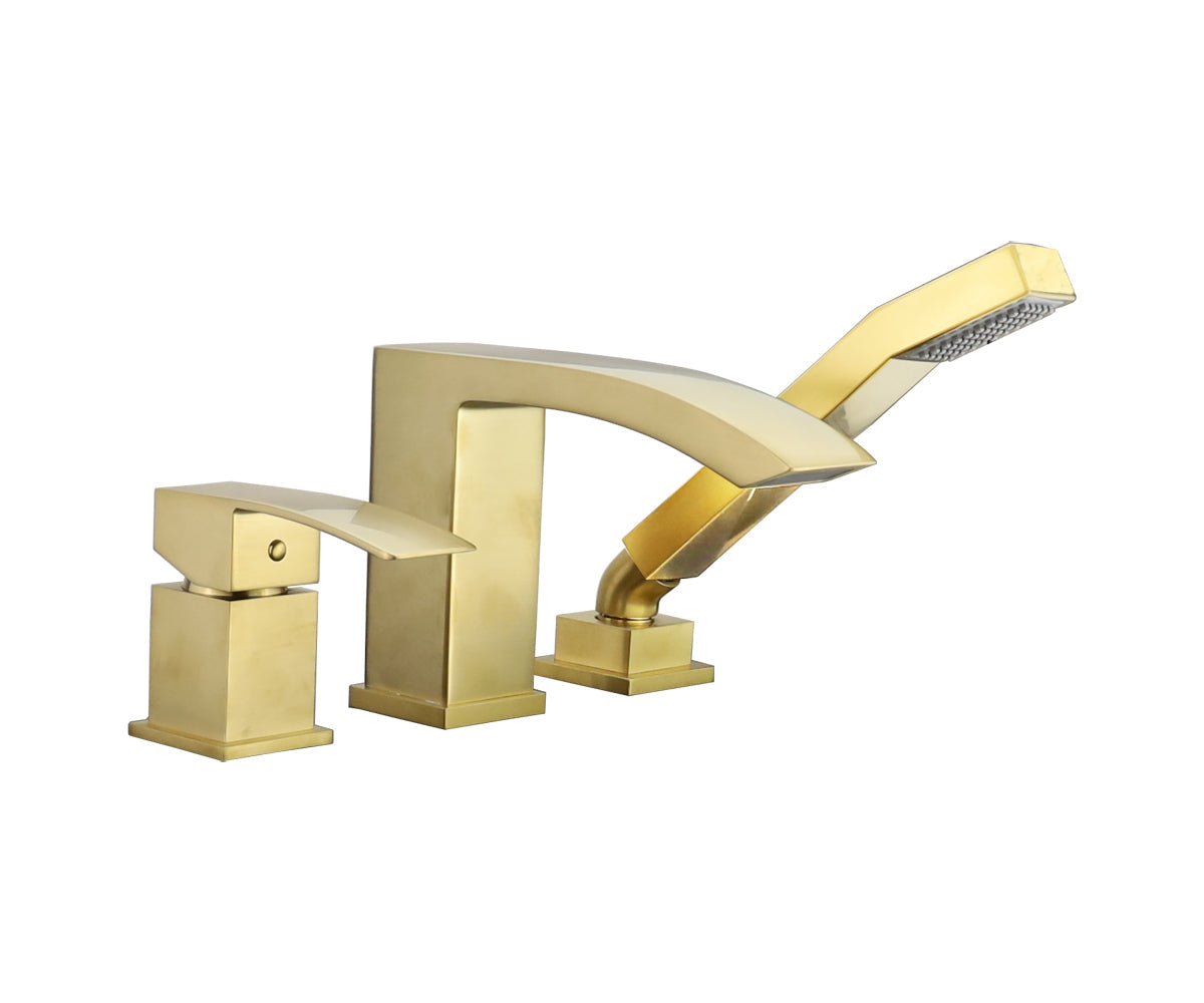 Kodaen SATRO Three-Hole Deckmount Bathtub Filler