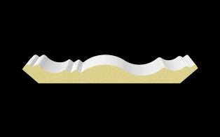 Toucan CR-02 Crown Milan MDF moulding profile