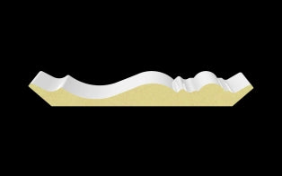 Toucan CR-08 Crown Tuscan MDF moulding profile