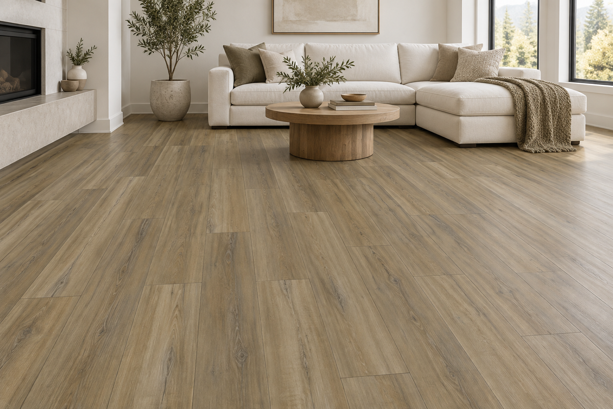 Woden 604 6mm vinyl flooring room scene