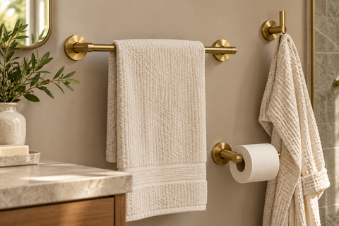 Contemporary bathroom accessories