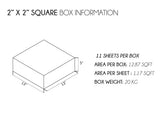 Pulpis Square 2" x 2" Matte Porcelain Tile