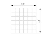 Pulpis Square 2" x 2" Matte Porcelain Tile