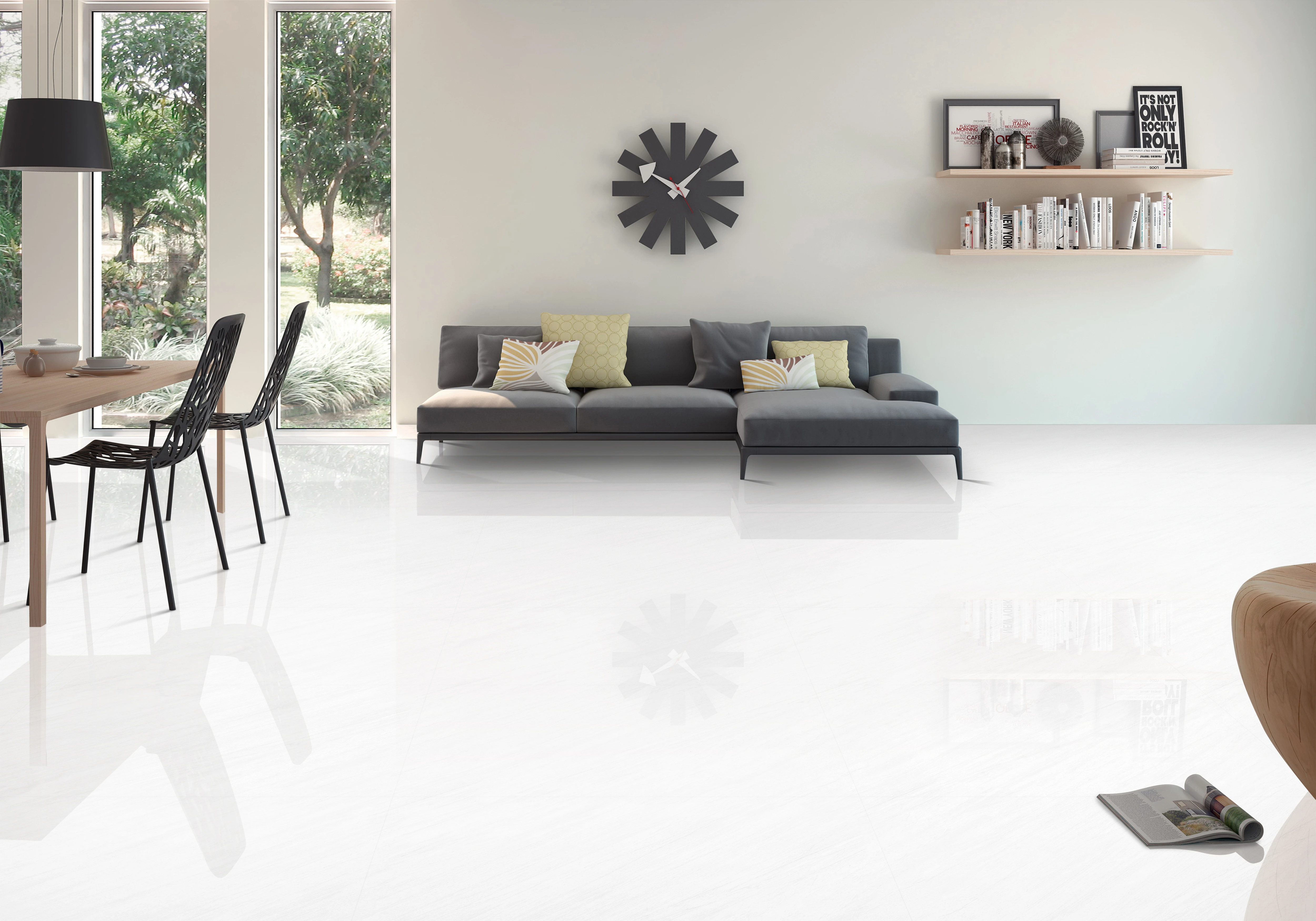 Dolcea 24" x 48" Polished Porcelain Tile