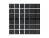 Ark Square Matte Porcelain Tile - Black 2" x 2"