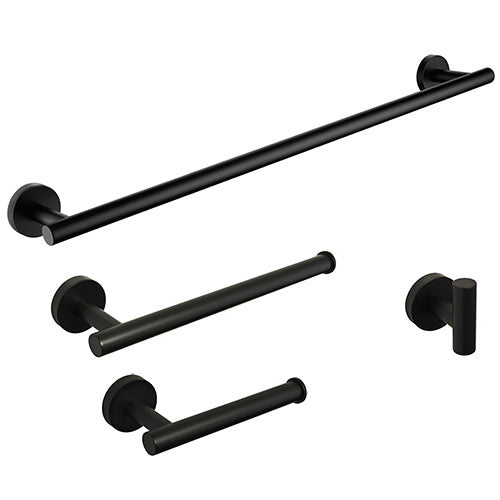 Elegante 4 Piece Bathroom Accessory Set - manufacturer photo