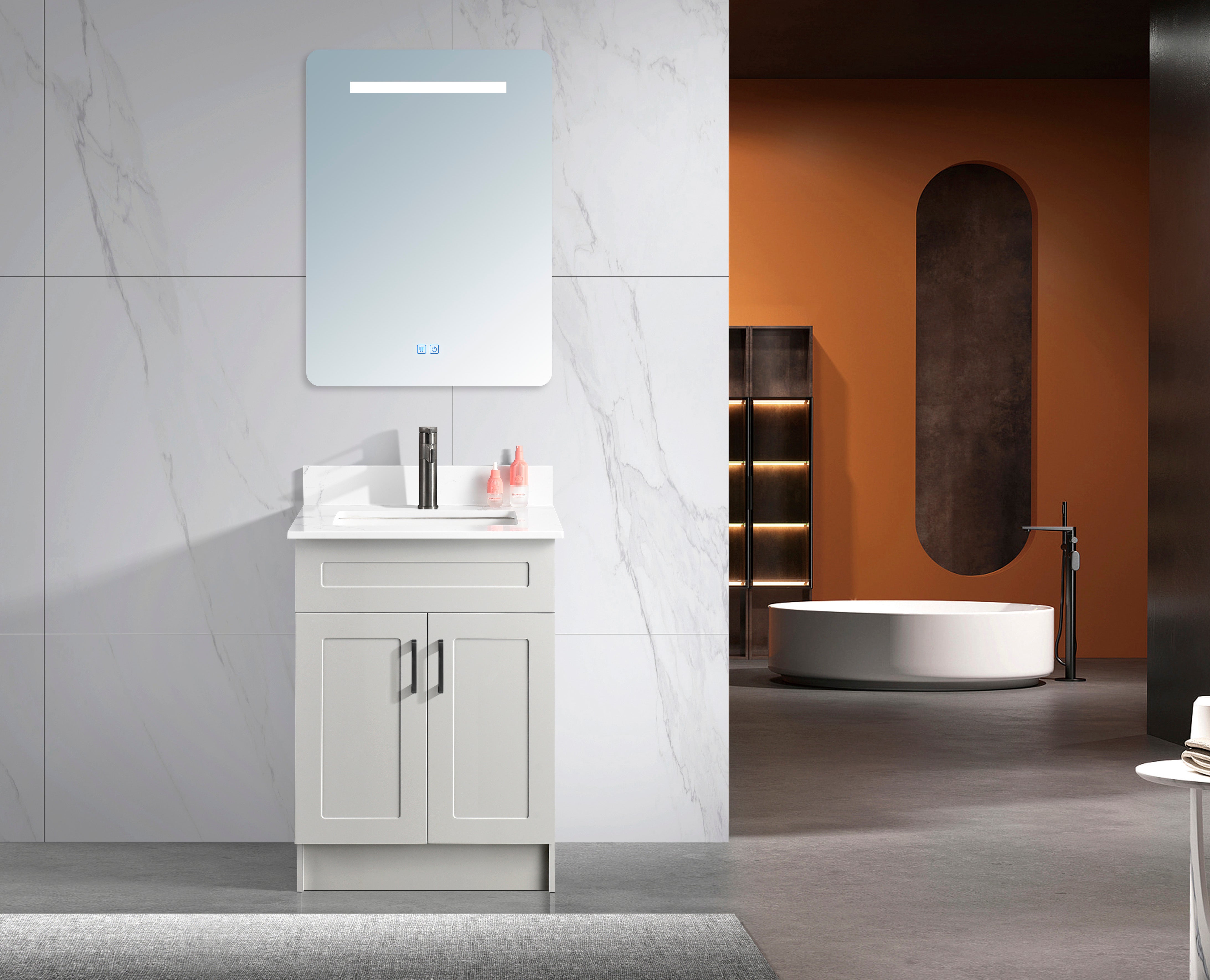 Classic Series 24” Freestanding Bathroom Vanity