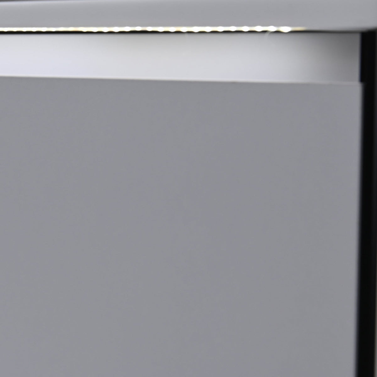 Neo 55 Inch Wall Mount Bathroom Vanity with Sink, Grey - manufacturer photo
