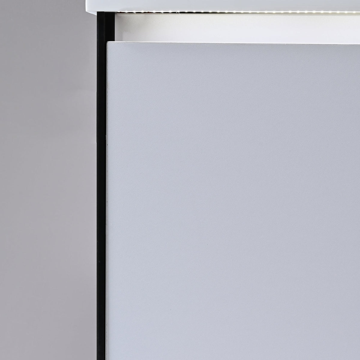 Neo 36 Inch Wall Mount Bathroom Vanity with Sink, Grey - manufacturer photo
