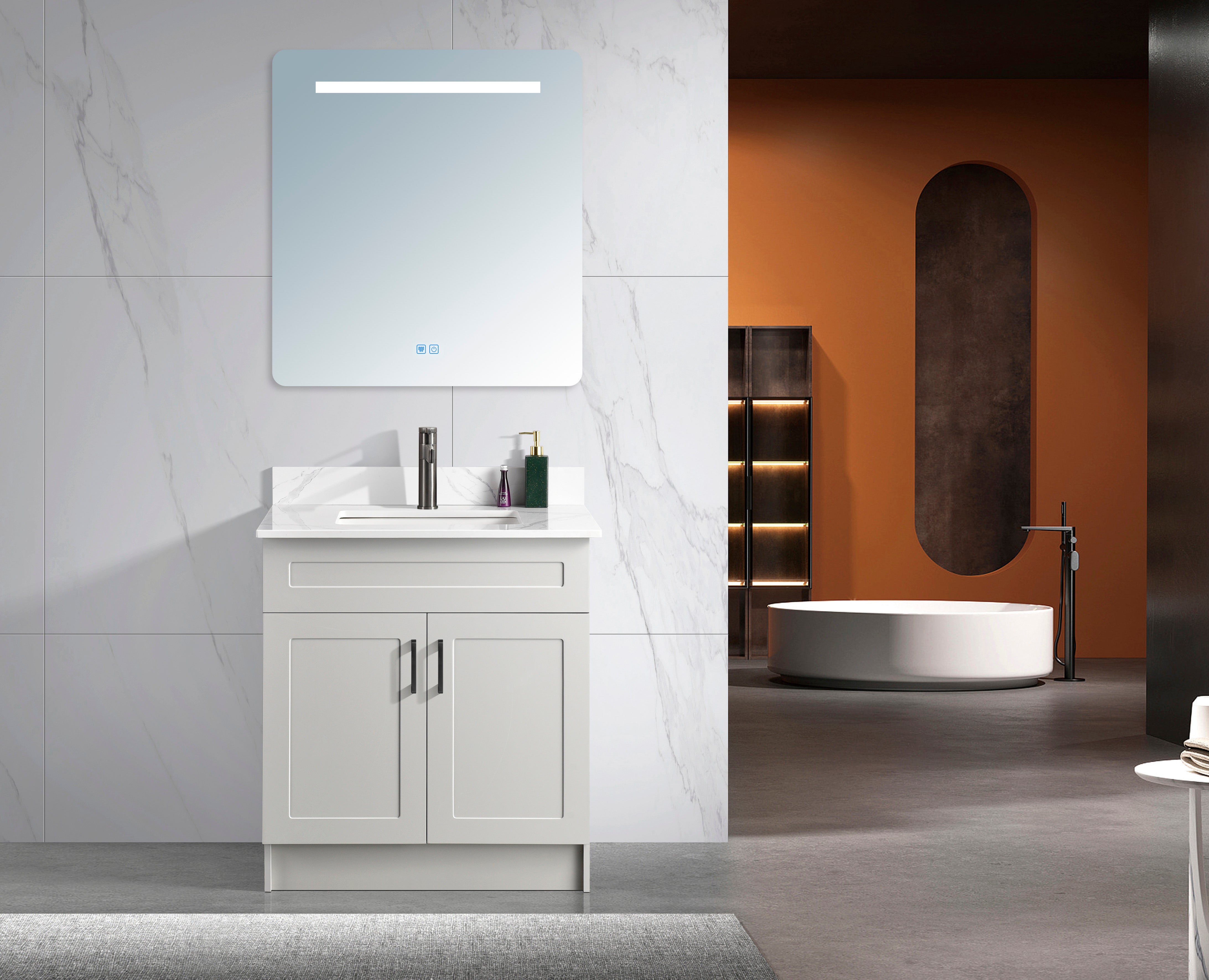 Classic Series 30” Freestanding Bathroom Vanity