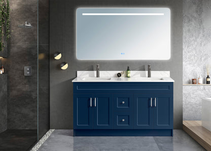 Classic Series 60” Double Freestanding Bathroom Vanity