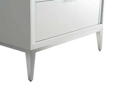 Divani 30" Solid Wood Freestanding Bathroom Vanity with Quartz Countertop