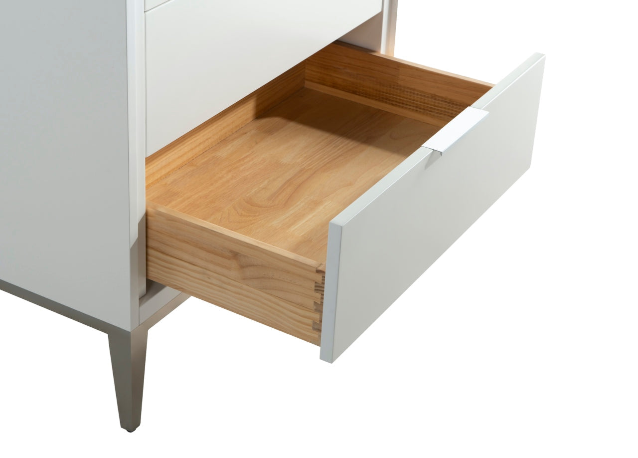 Divani 36" Solid Wood Freestanding Bathroom Vanity with Quartz Countertop