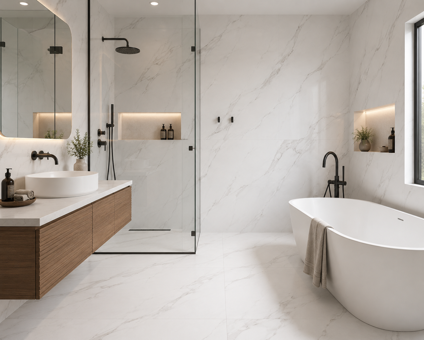 Luna Bianca Porcelain Tile