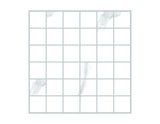 Statuario Square Matte Porcelain Tile - Statuario 2" x 2"