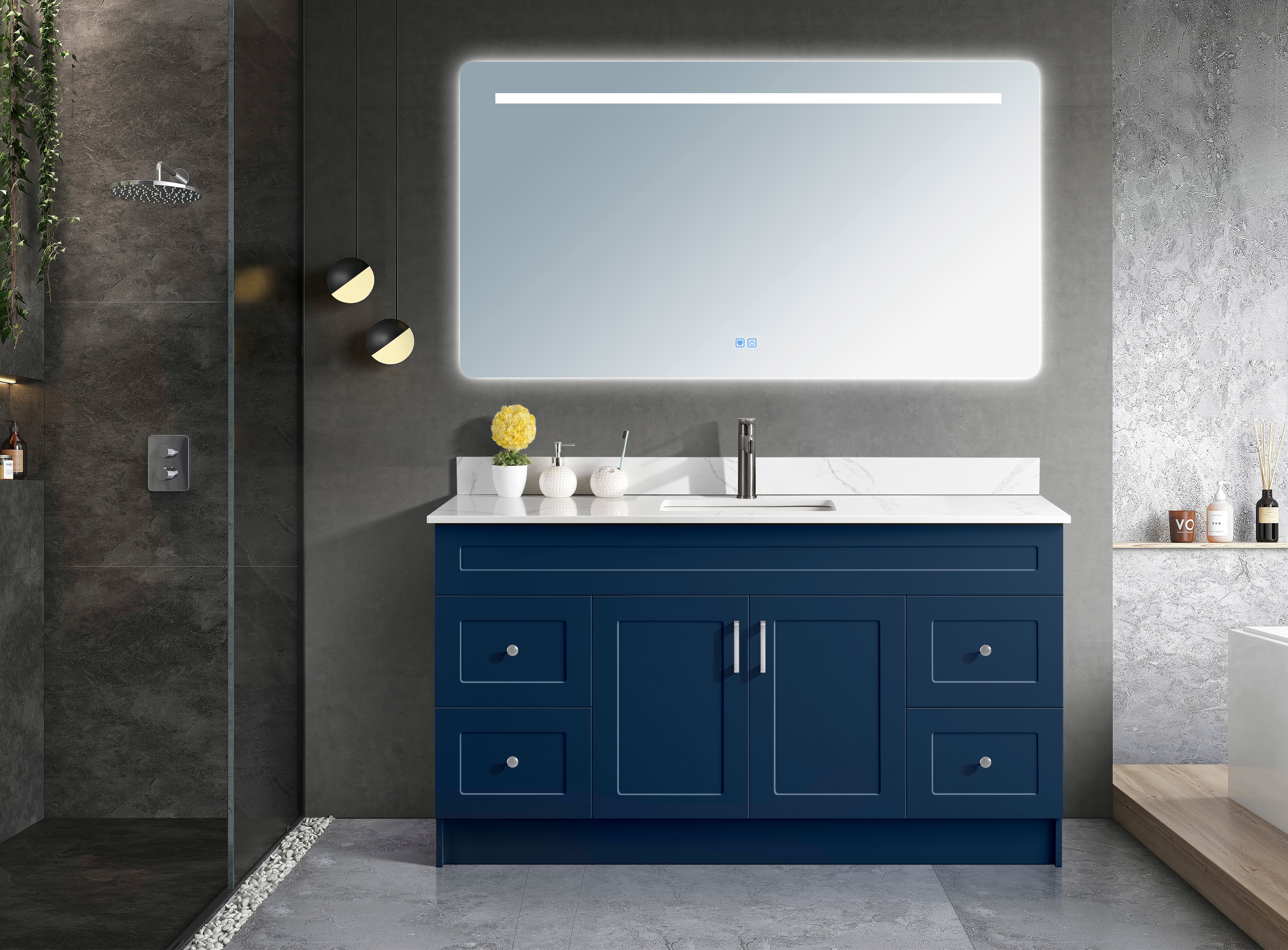 Classic Series 60” Single Sink Freestanding Bathroom Vanity