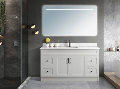 Classic Series 60” Single Sink Freestanding Bathroom Vanity