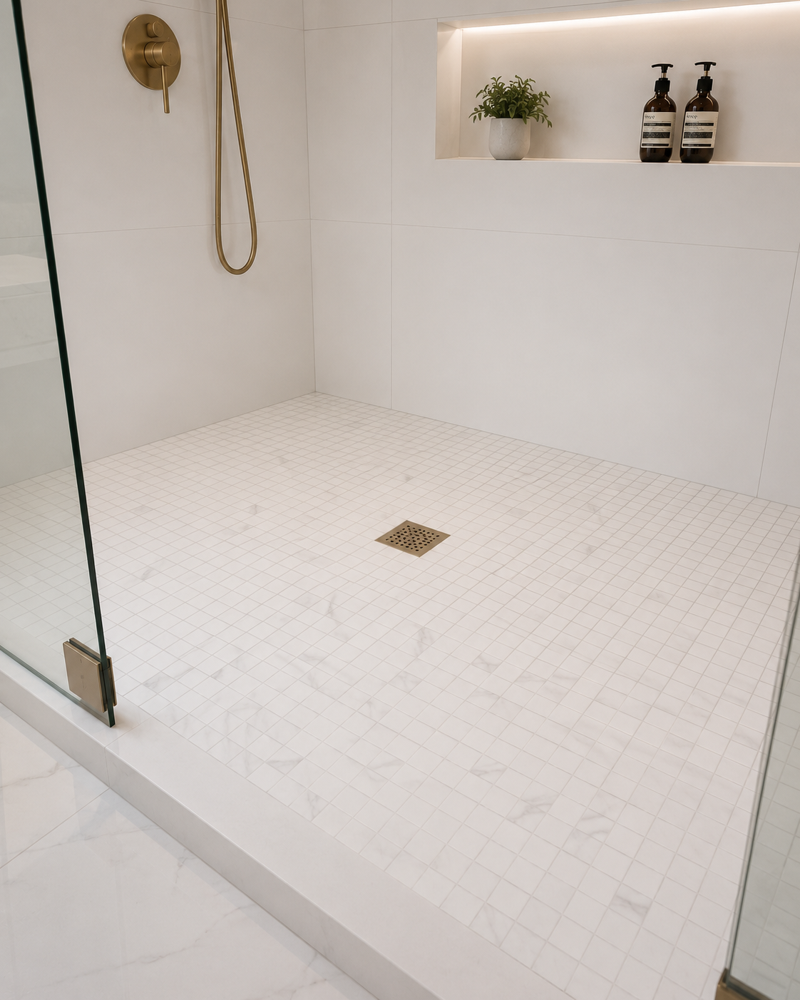 Statuario Square 2" x 2" Matte Porcelain Tile