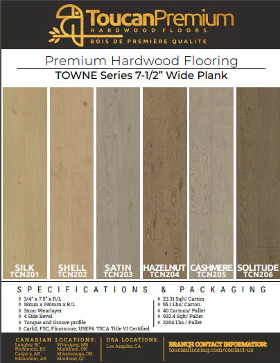 18mm Silk - Toucan Engineered Hardwood Flooring