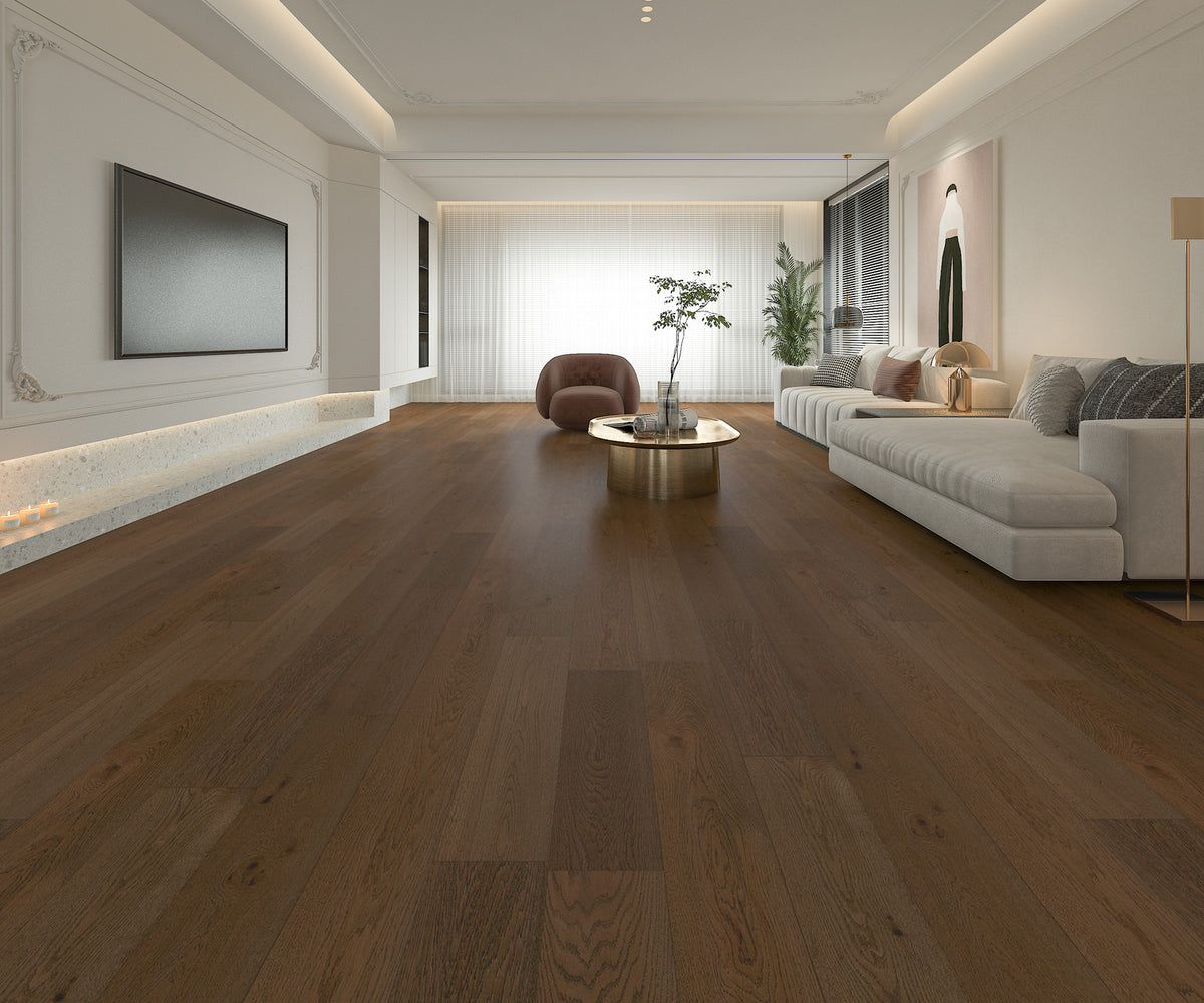 Woden Romance — Grand Chateau Collection Engineered Hardwood Flooring — room scene