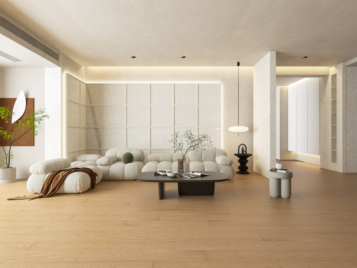 Woden Alba AB — 6 ½ Monte Rosa Collection Engineered Hardwood Flooring — room scene