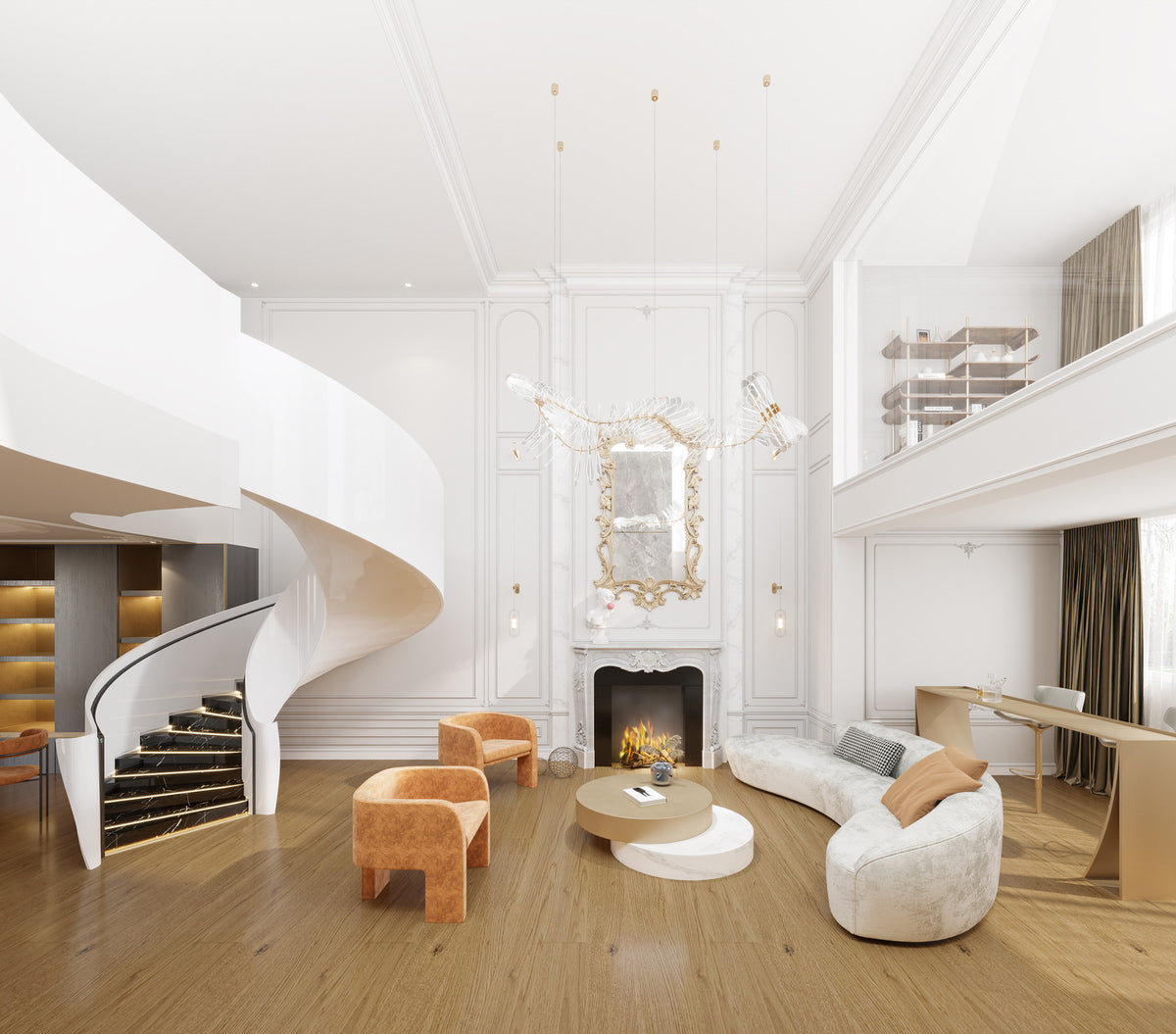 Woden Monaco — Elite Collection Engineered Hardwood Flooring — room scene