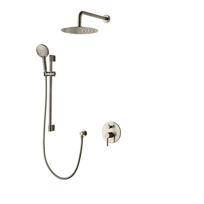 Kodaen 10-Inch Elegante Pressure-Balanced Shower System with Sliding Hand Shower