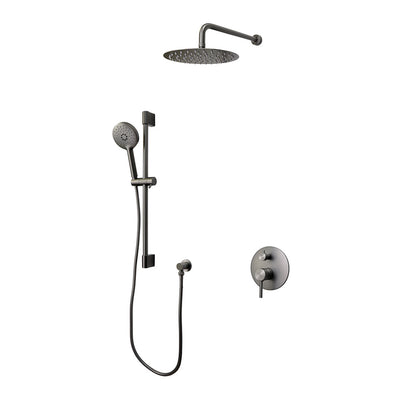 Kodaen 10-Inch Elegante Pressure-Balanced Shower System with Sliding Hand Shower