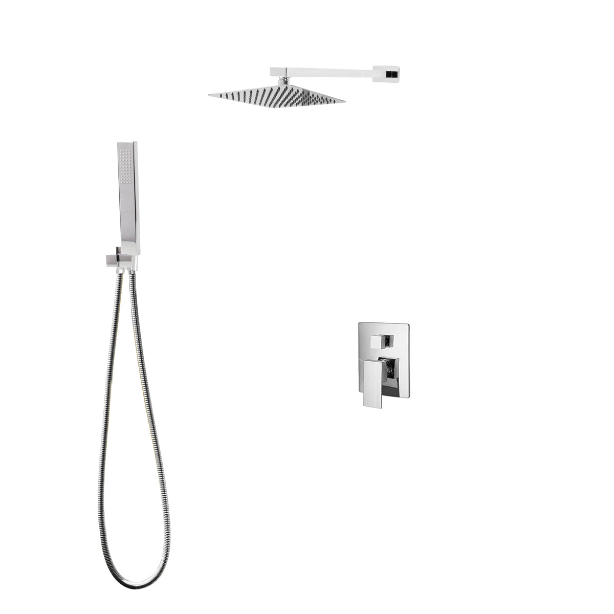 Kodaen 10-Inch Madison Pressure-Balanced Shower System with Hand Shower