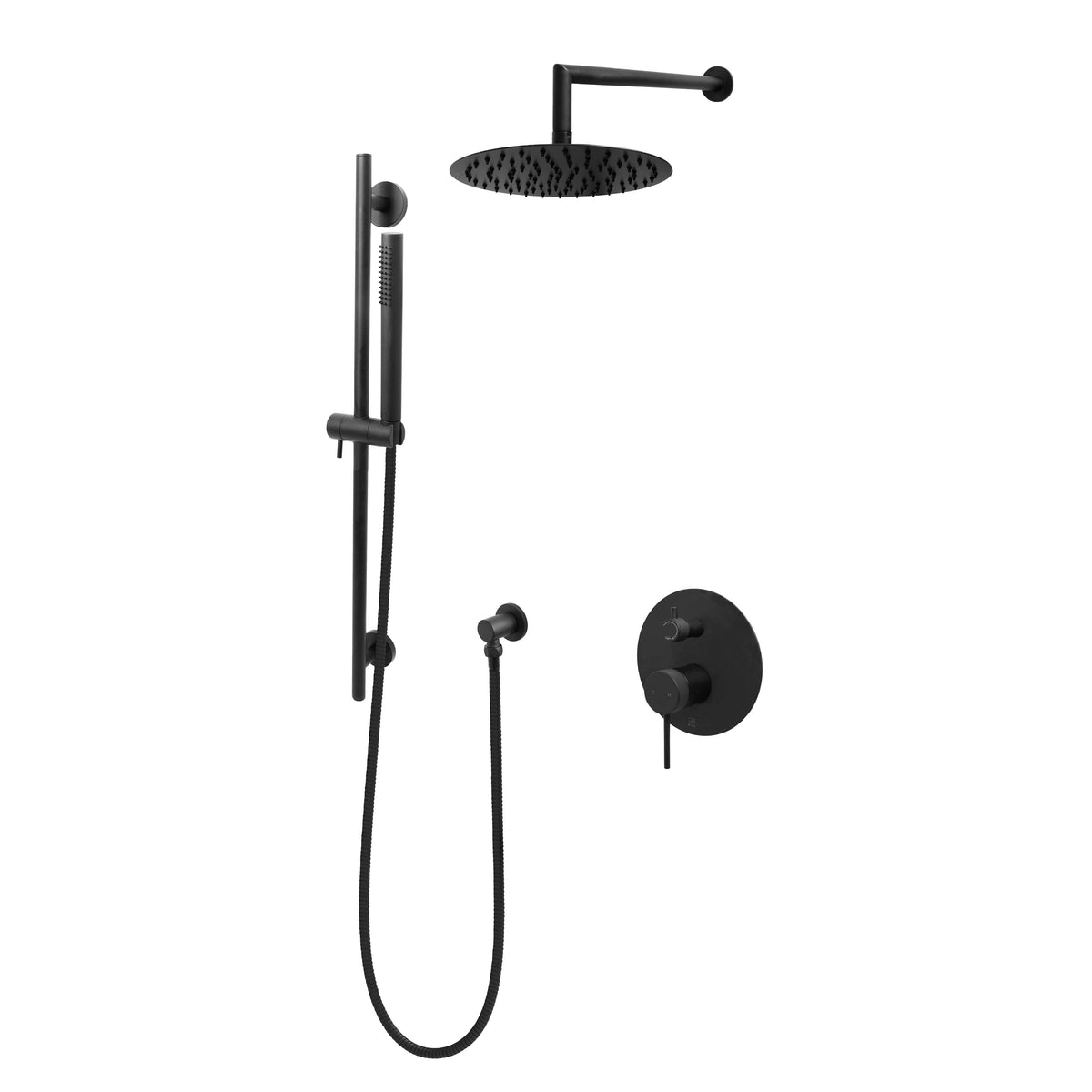 Kodaen 10-Inch NOHO Pressure-Balanced Shower System with Sliding Hand Shower