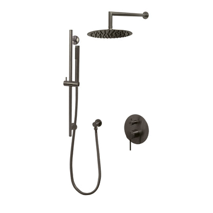 Kodaen 10-Inch NOHO Pressure-Balanced Shower System with Sliding Hand Shower