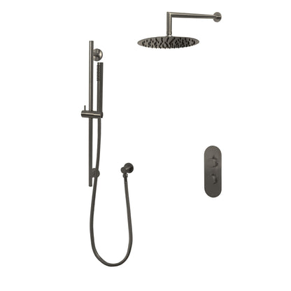 Kodaen 10-Inch NOHO Thermostatic Shower System with Sliding Hand Shower