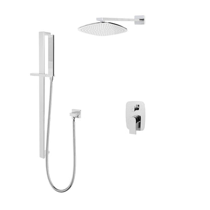 Kodaen 12-Inch TIMELYSS Pressure-Balanced Shower System with Sliding Hand Shower